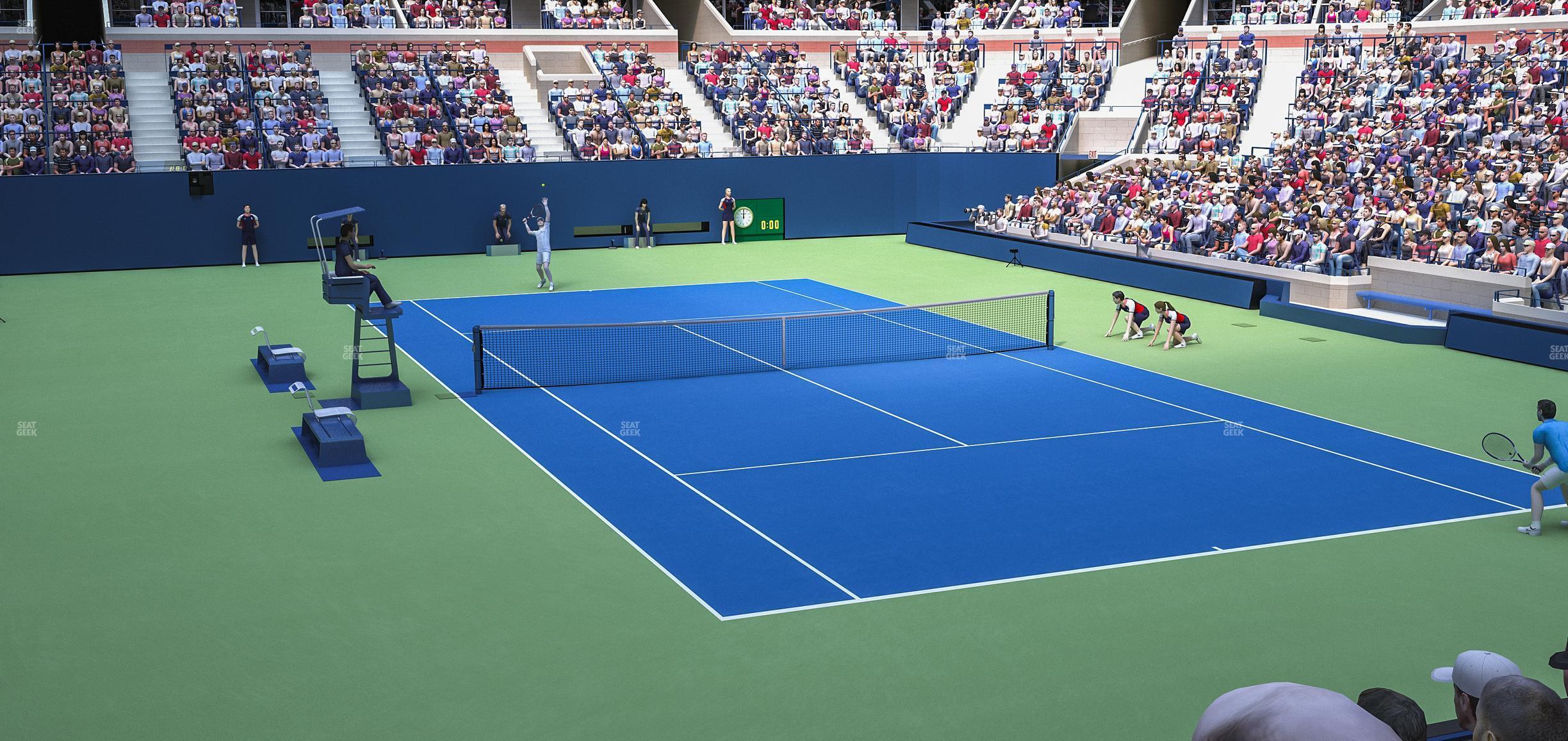 Seating view for Arthur Ashe Stadium Section 66