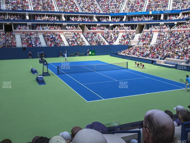 Seating view for Arthur Ashe Stadium Section 66