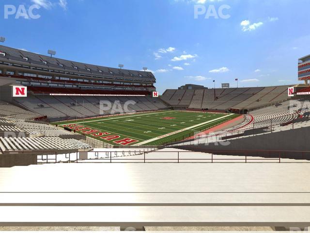 Seating view for Memorial Stadium Nebraska Section 32