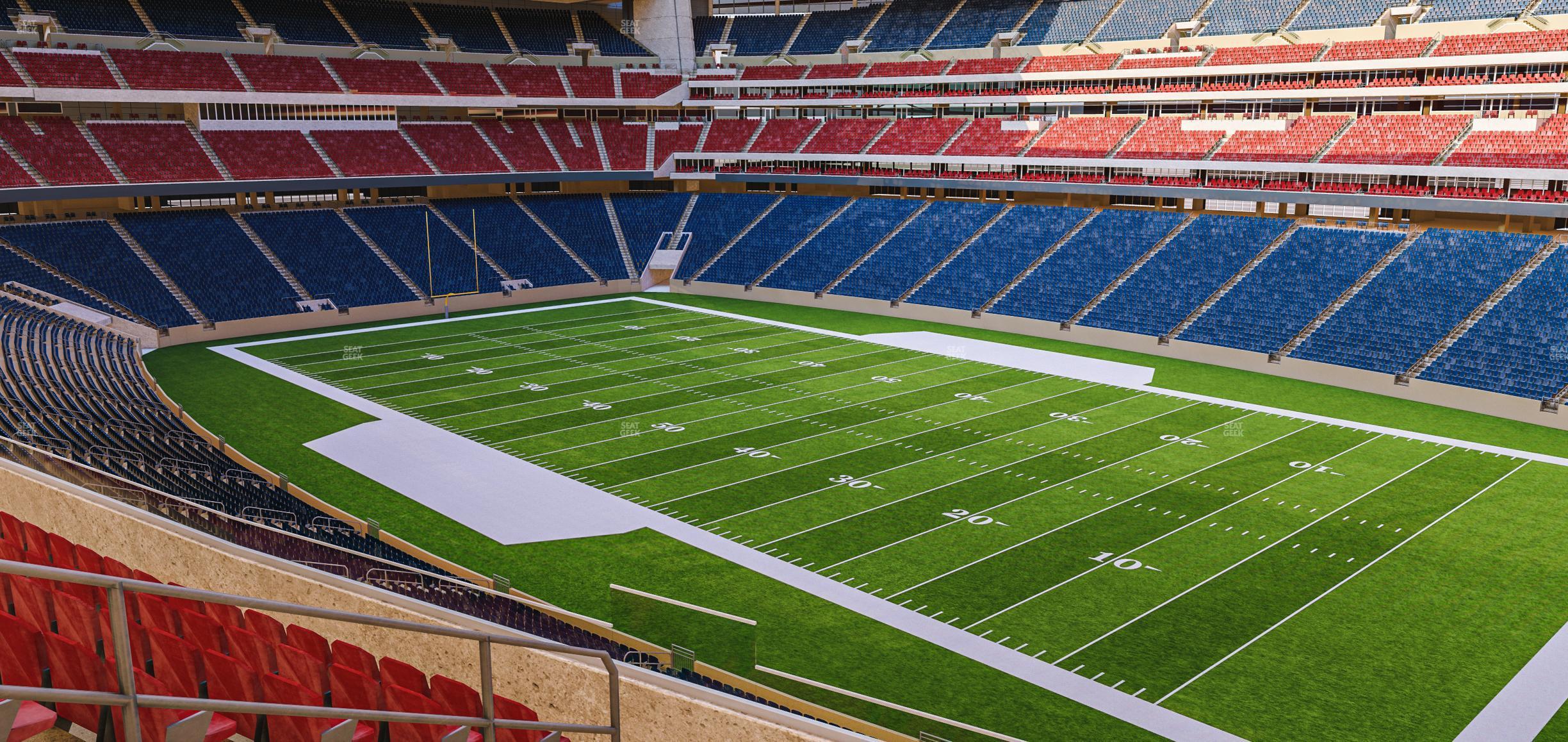 Seating view for NRG Stadium Section 332