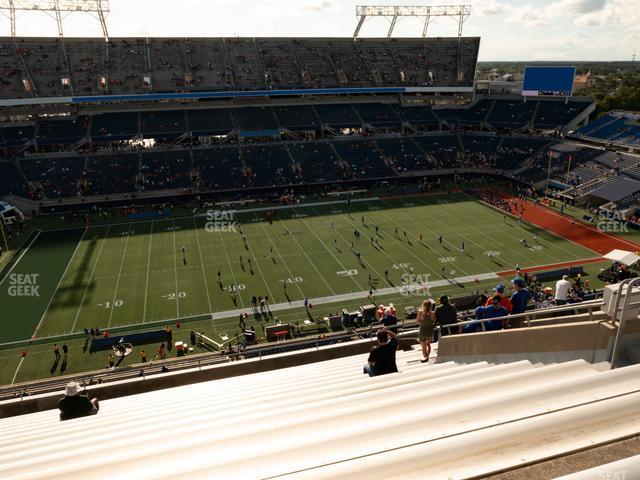 Seating view for Camping World Stadium Section 210