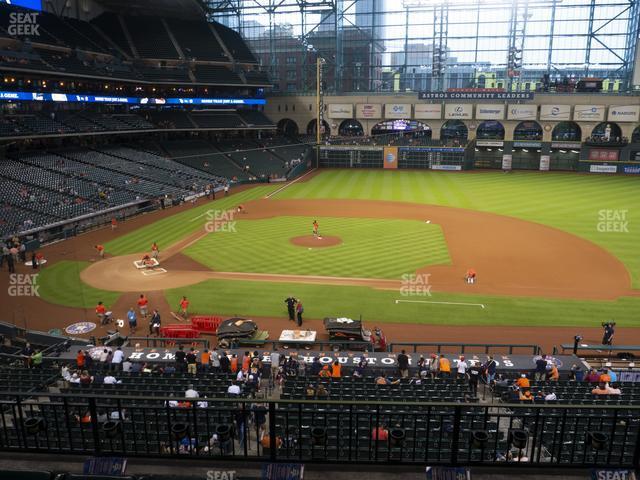 Seating view for Minute Maid Park Section 225