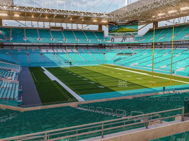 Seating view for Hard Rock Stadium Section 235