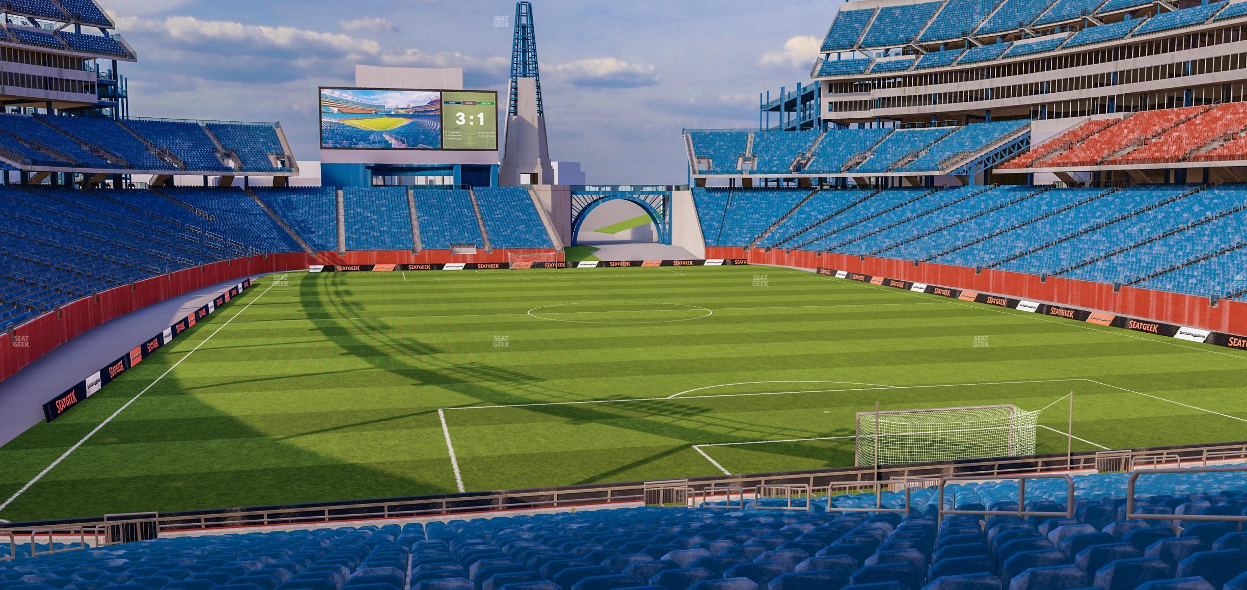 Seating view for Gillette Stadium Section 122