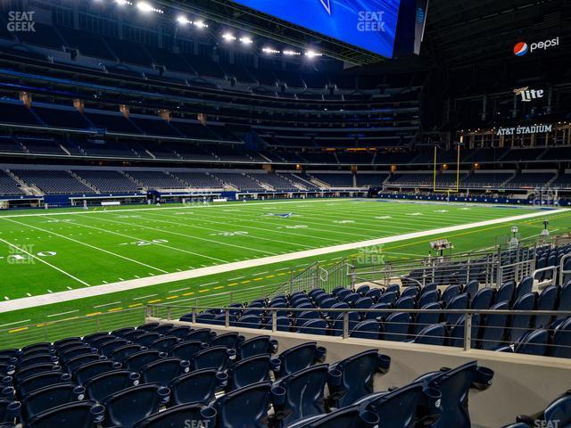 Seating view for AT&T Stadium Section 142