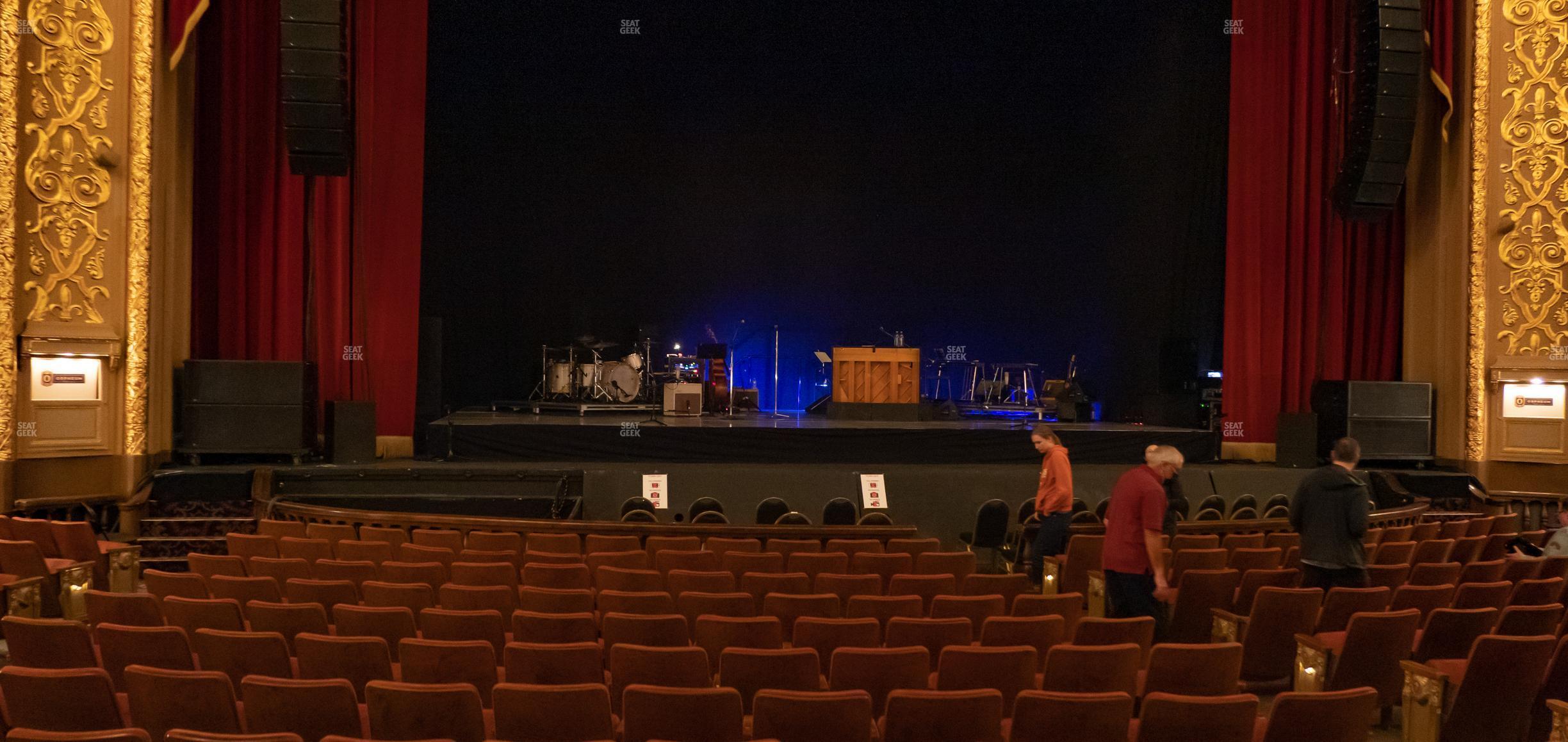 Seating view for Orpheum Theatre - Memphis Section Orchestra Left Center