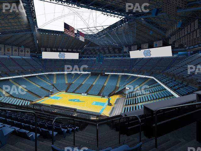 Seating view for Dean Smith Center Section 211 A