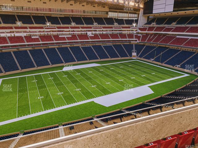 Seating view for NRG Stadium Section 511