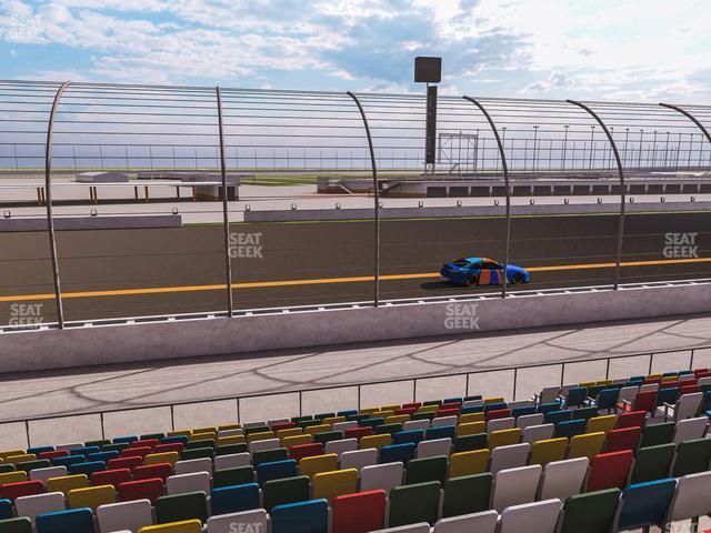 Seating view for Daytona International Speedway Section Front 119