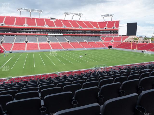 Seating view for Raymond James Stadium Section 233