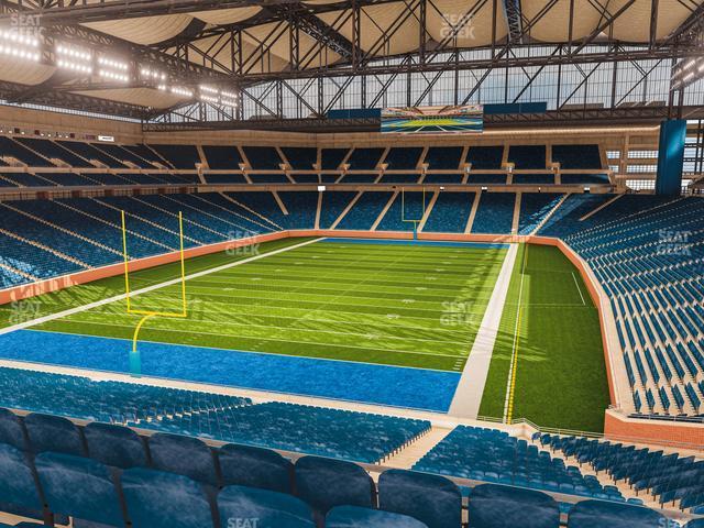 Seating view for Ford Field Section 245