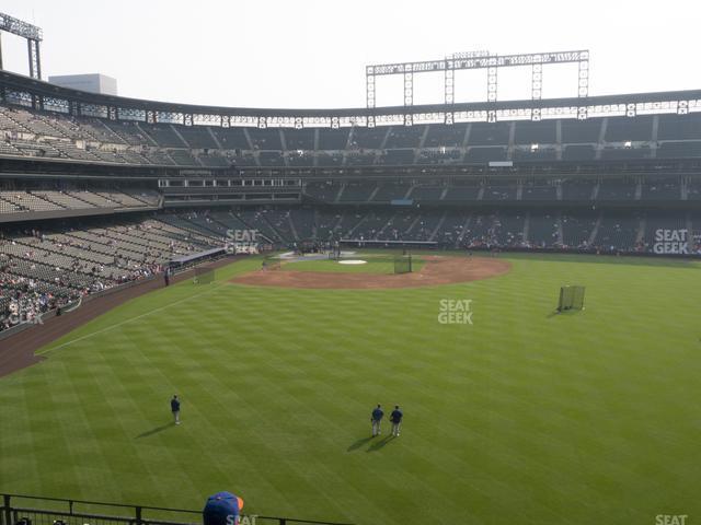 Seating view for Coors Field Section 205