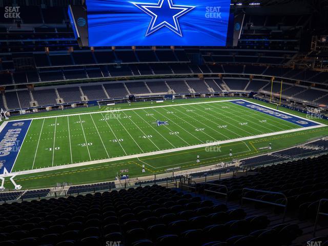 Seating view for AT&T Stadium Section Silver Suite 405