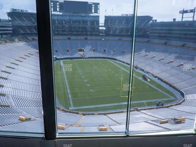 Seating view for Lambeau Field Section 686