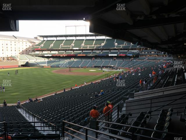 Seating view for Oriole Park at Camden Yards Section 73