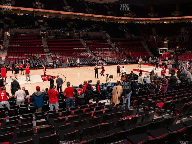 Seating view for Moda Center Section 102