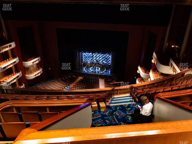 Seating view for Au-Rene Theater at the Broward Center Section Balcony Right Center