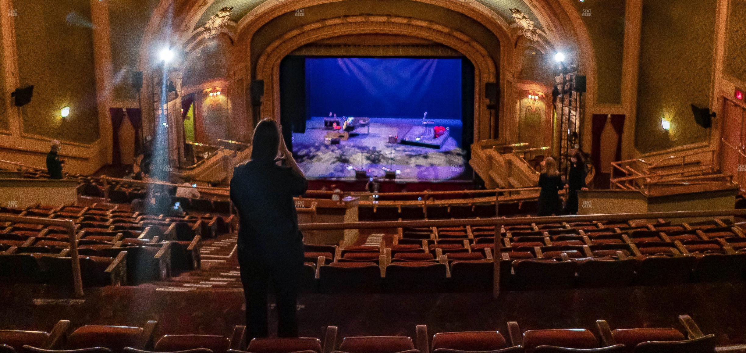 Seating view for Paramount Theatre Austin Section Upper Balcony Center