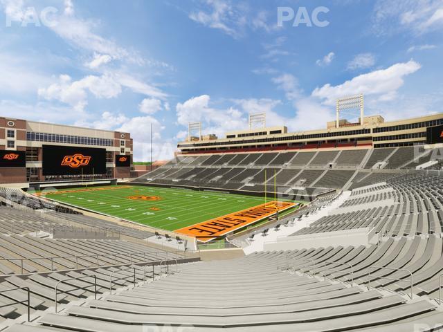 Seating view for Boone Pickens Stadium Section 127