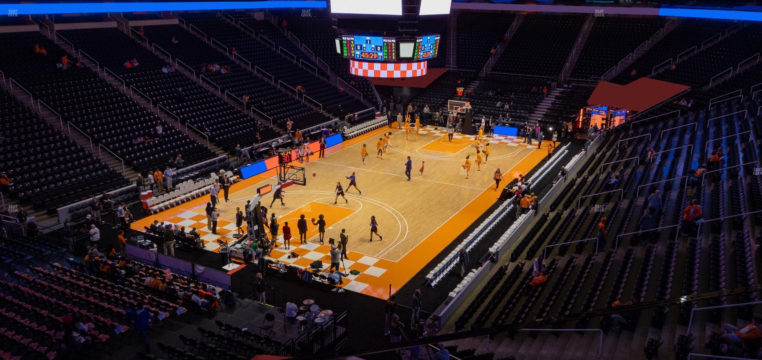 Seating view for Thompson-Boling Arena at Food City Center Section 226