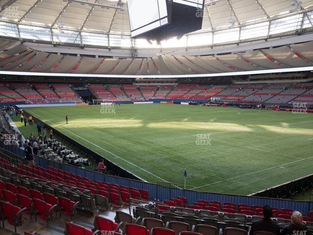 Seating view for BC Place Stadium Section 234