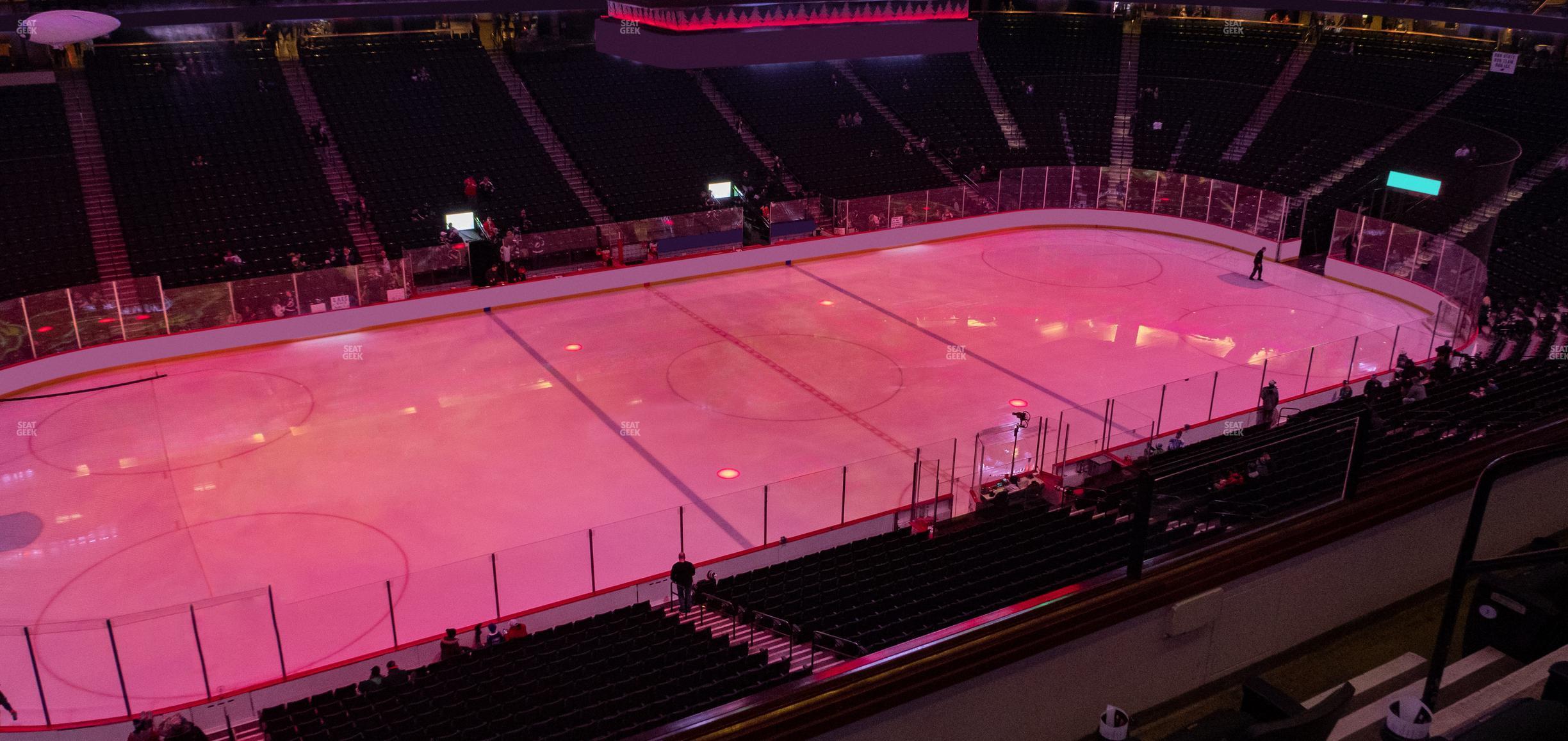 Seating view for Xcel Energy Center Section Club 9