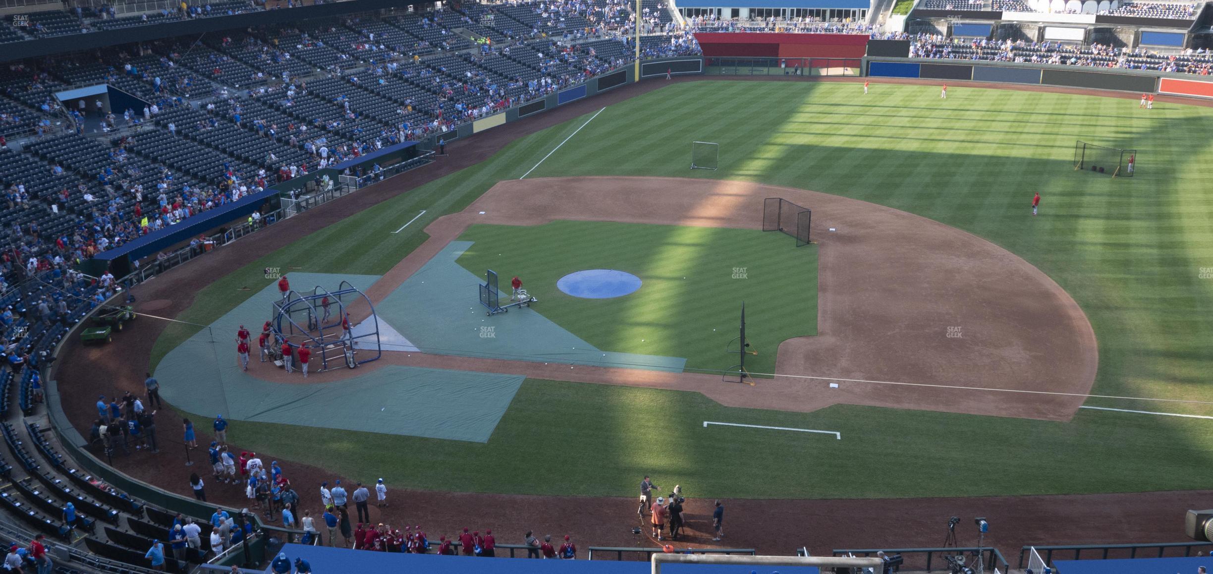 Seating view for Kauffman Stadium Section 429