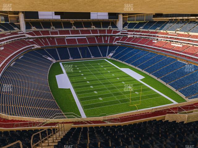 Seating view for NRG Stadium Section 725