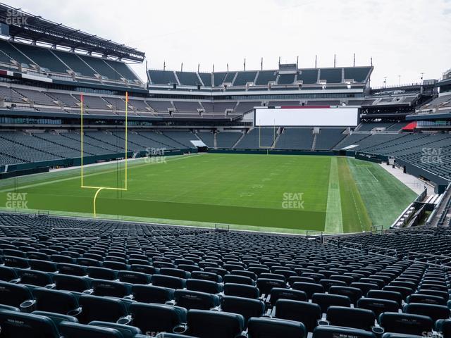 Seating view for Lincoln Financial Field Section 130