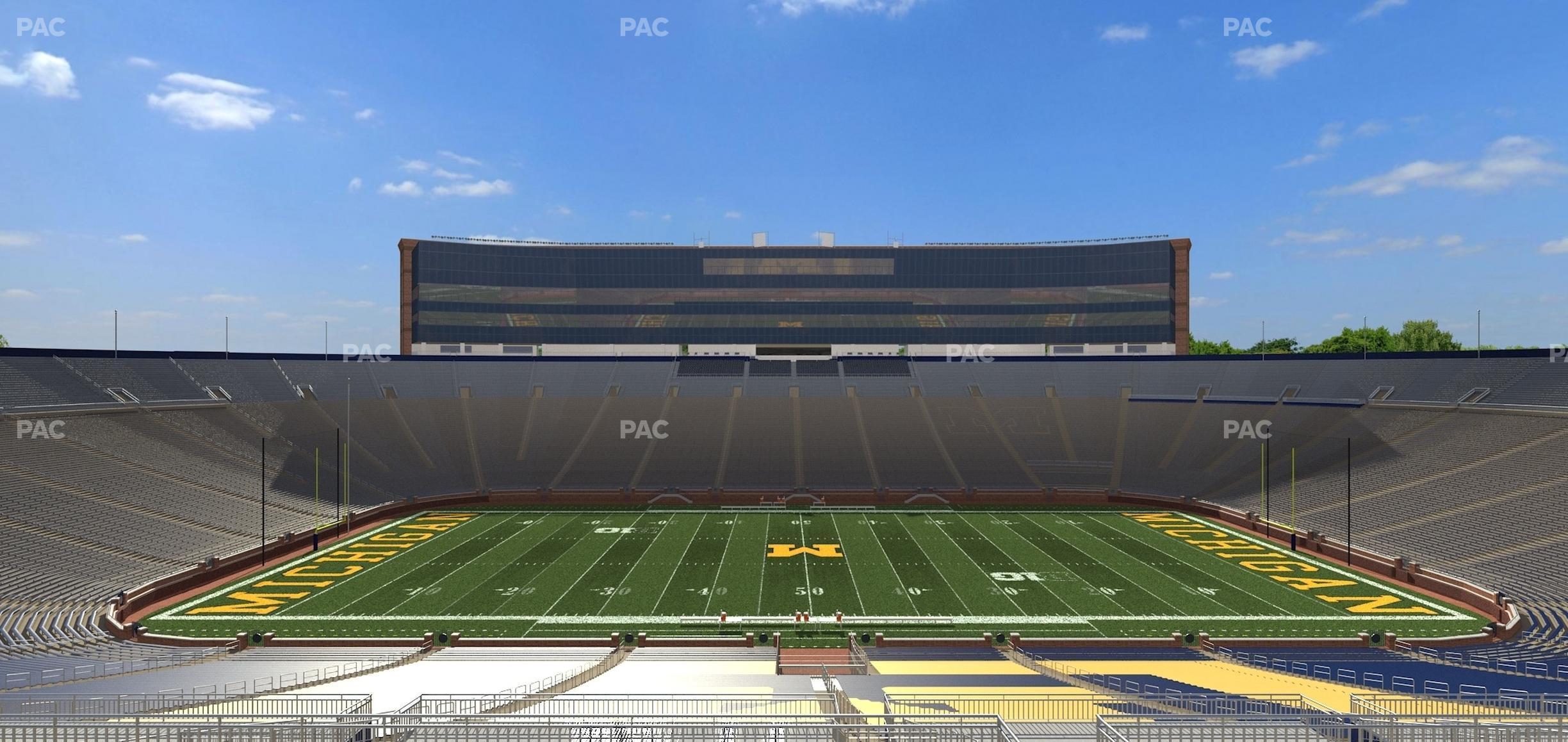 Seating view for Michigan Stadium Section 1