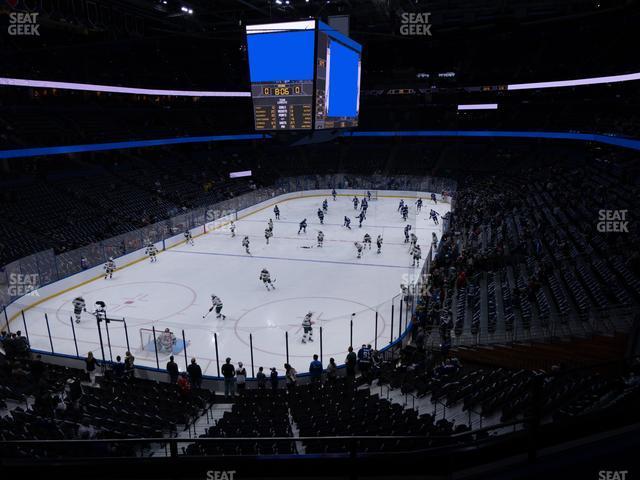 Seating view for Amalie Arena Section 207