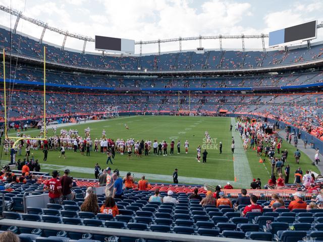 Seating view for Empower Field at Mile High Section 130