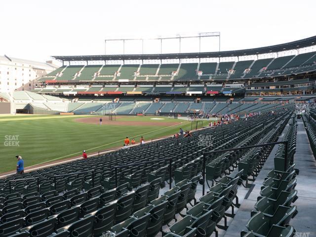 Seating view for Oriole Park at Camden Yards Section 70