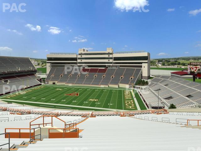 Seating view for Lane Stadium Section 228