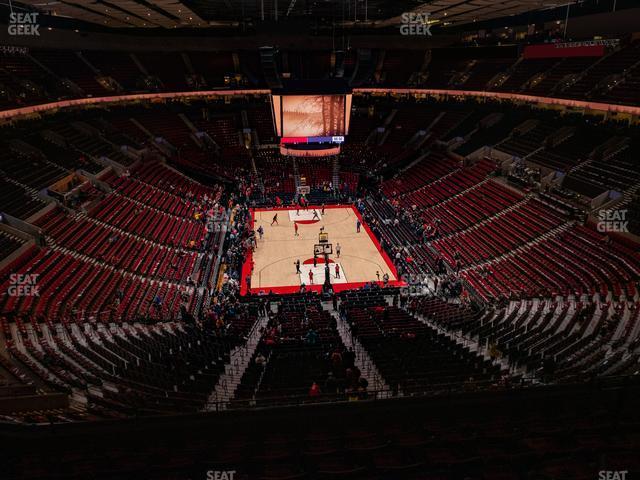 Seating view for Moda Center Section 327