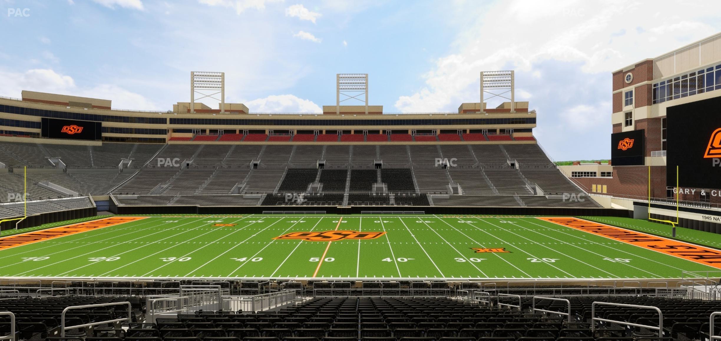 Seating view for Boone Pickens Stadium Section 106