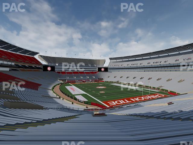 Seating view for Bryant Denny Stadium Section S 8