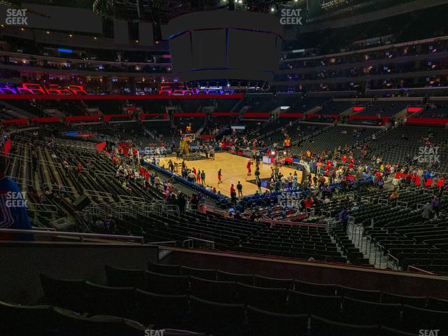 Seating view for Crypto.com Arena Section 210