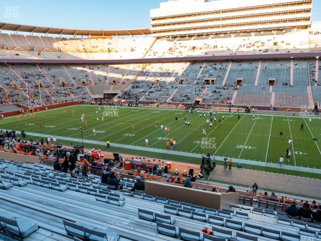 Seating view for Neyland Stadium Section S