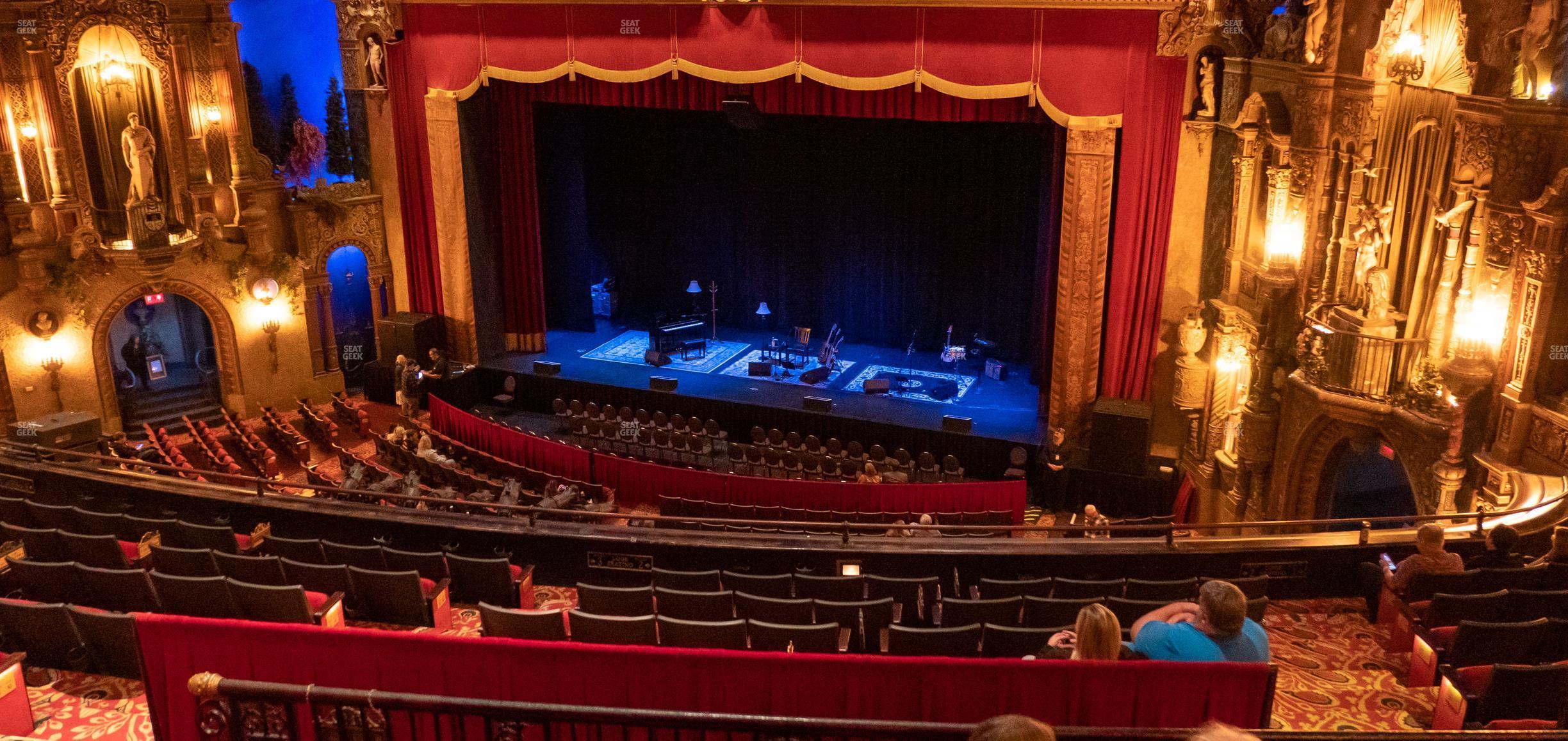 Seating view for Louisville Palace Section Balcony 1