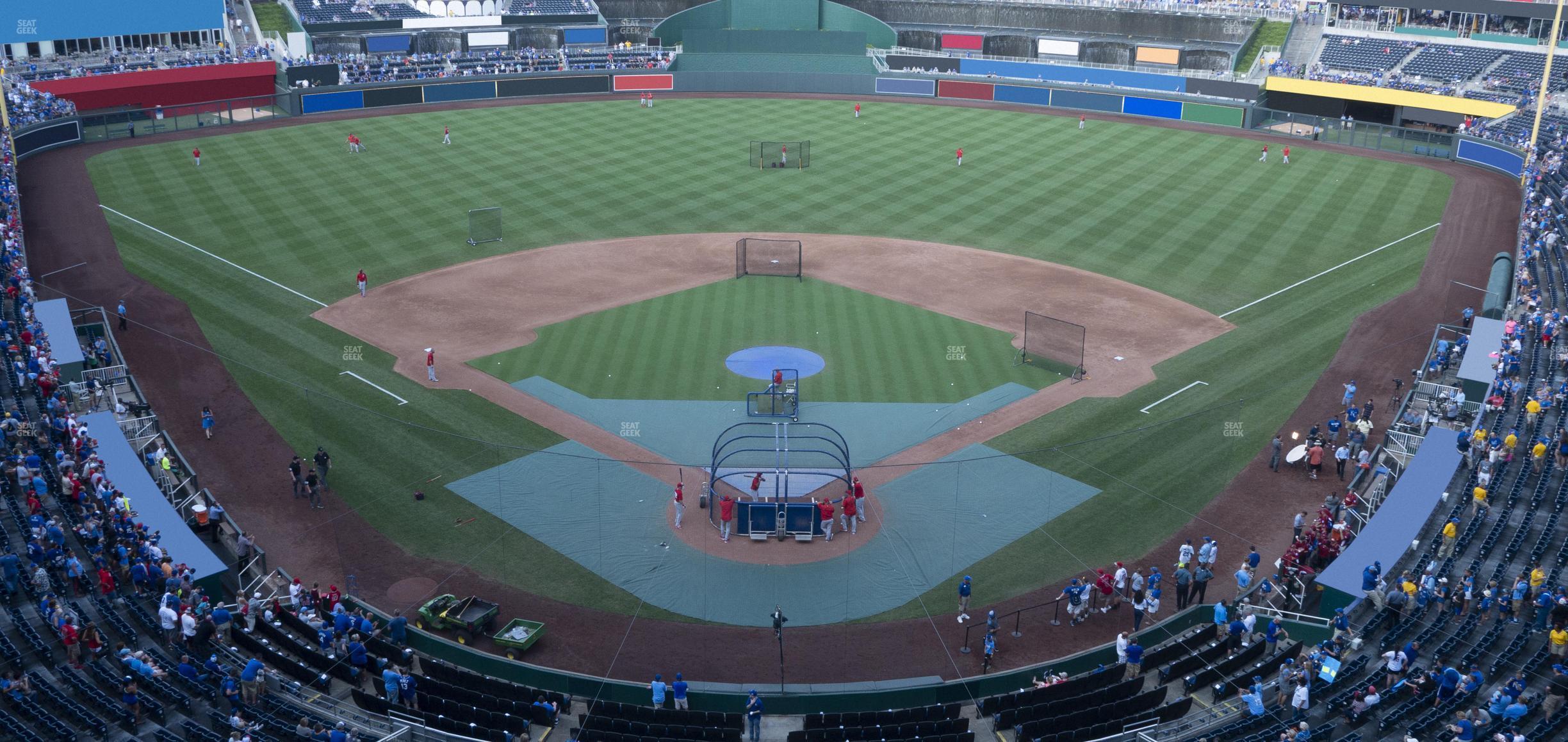 Seating view for Kauffman Stadium Section 420