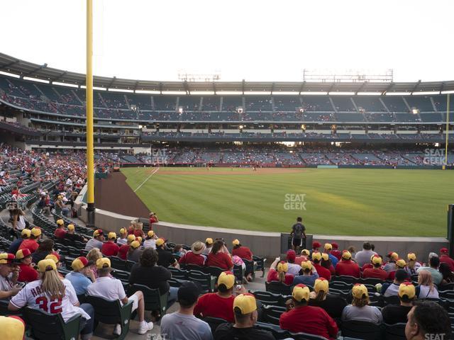 Seating view for Angel Stadium of Anaheim Section 134