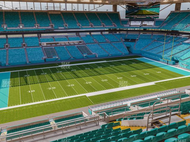 Seating view for Hard Rock Stadium Section 321