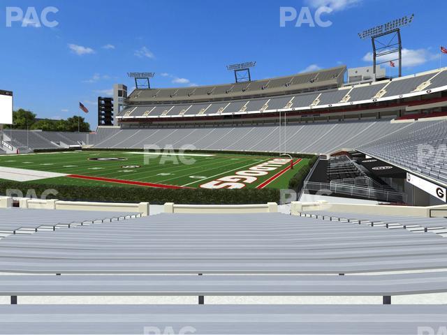 Seating view for Sanford Stadium Section 126