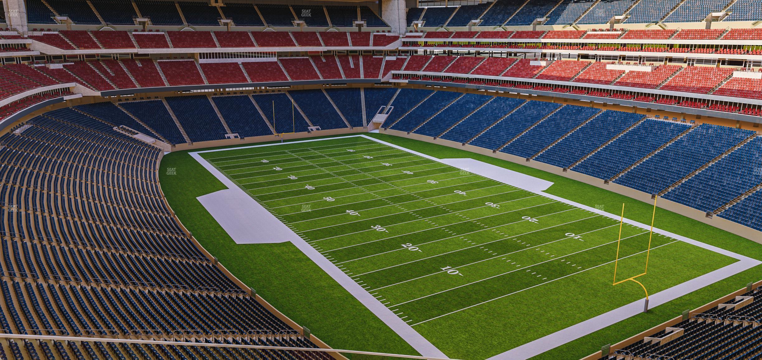 Seating view for NRG Stadium Section 526