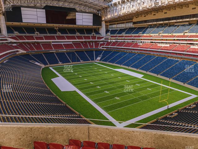 Seating view for NRG Stadium Section 526