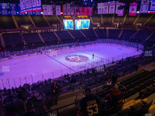 Seating view for Nassau Coliseum Section 206