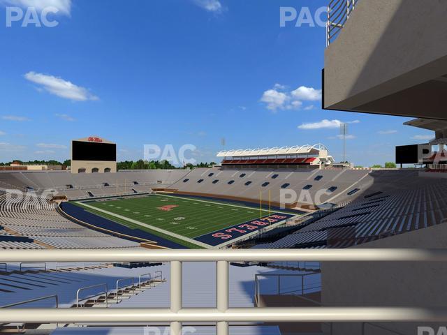 Seating view for Vaught Hemingway Stadium Section S 10