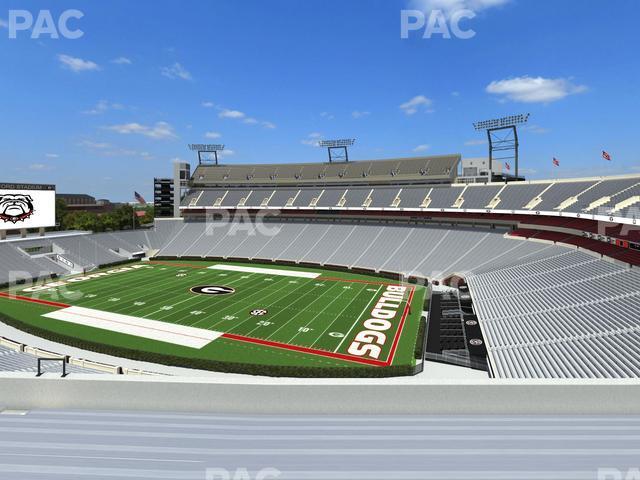 Seating view for Sanford Stadium Section 327