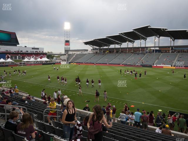 Seating view for Dick's Sporting Goods Park Section 125